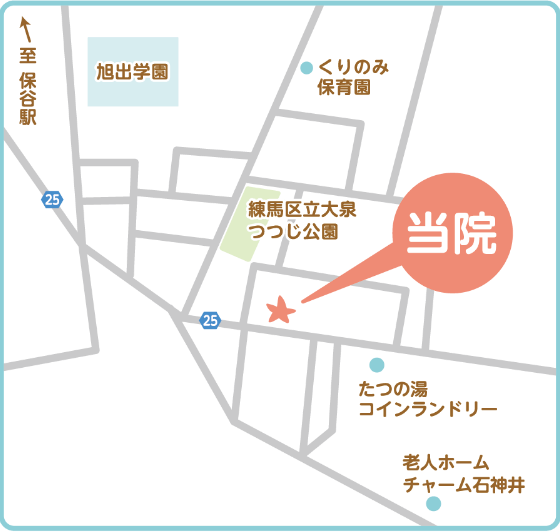 林内科クリニック地図